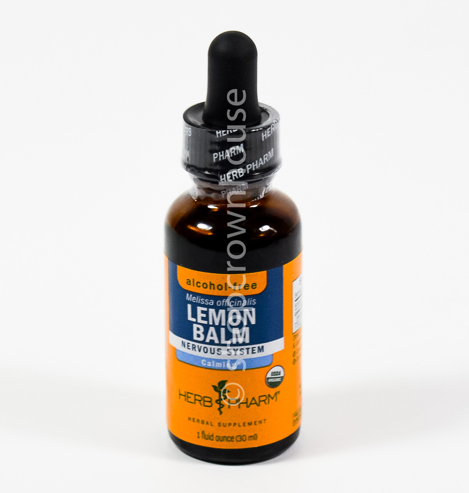 Herb Pharm LEMON BALM 1oz tincture Nervous System Calm organic ALCOHOL FREE 2028