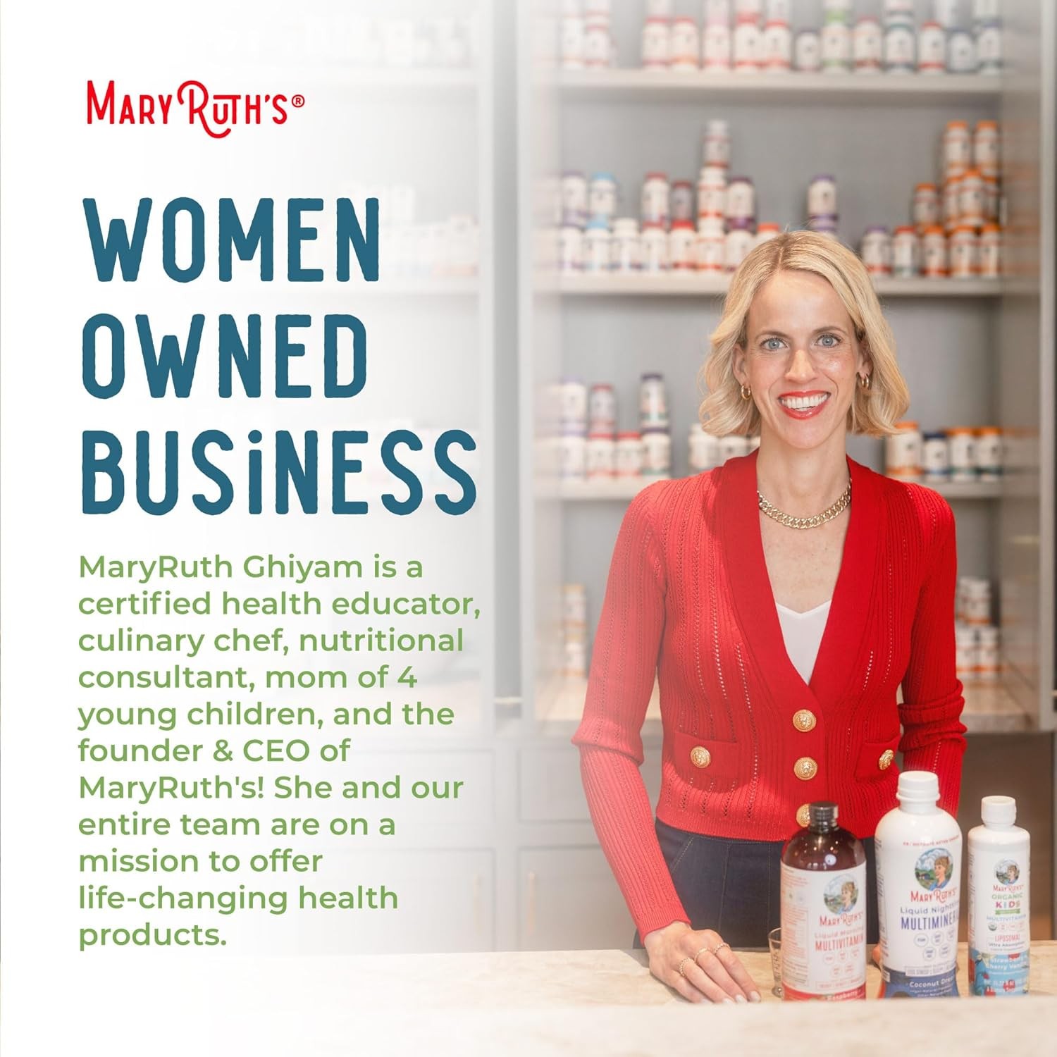 MARYRUTH’S Kids Focus & Attention Drops | USDA Organic Drops 30 Servings