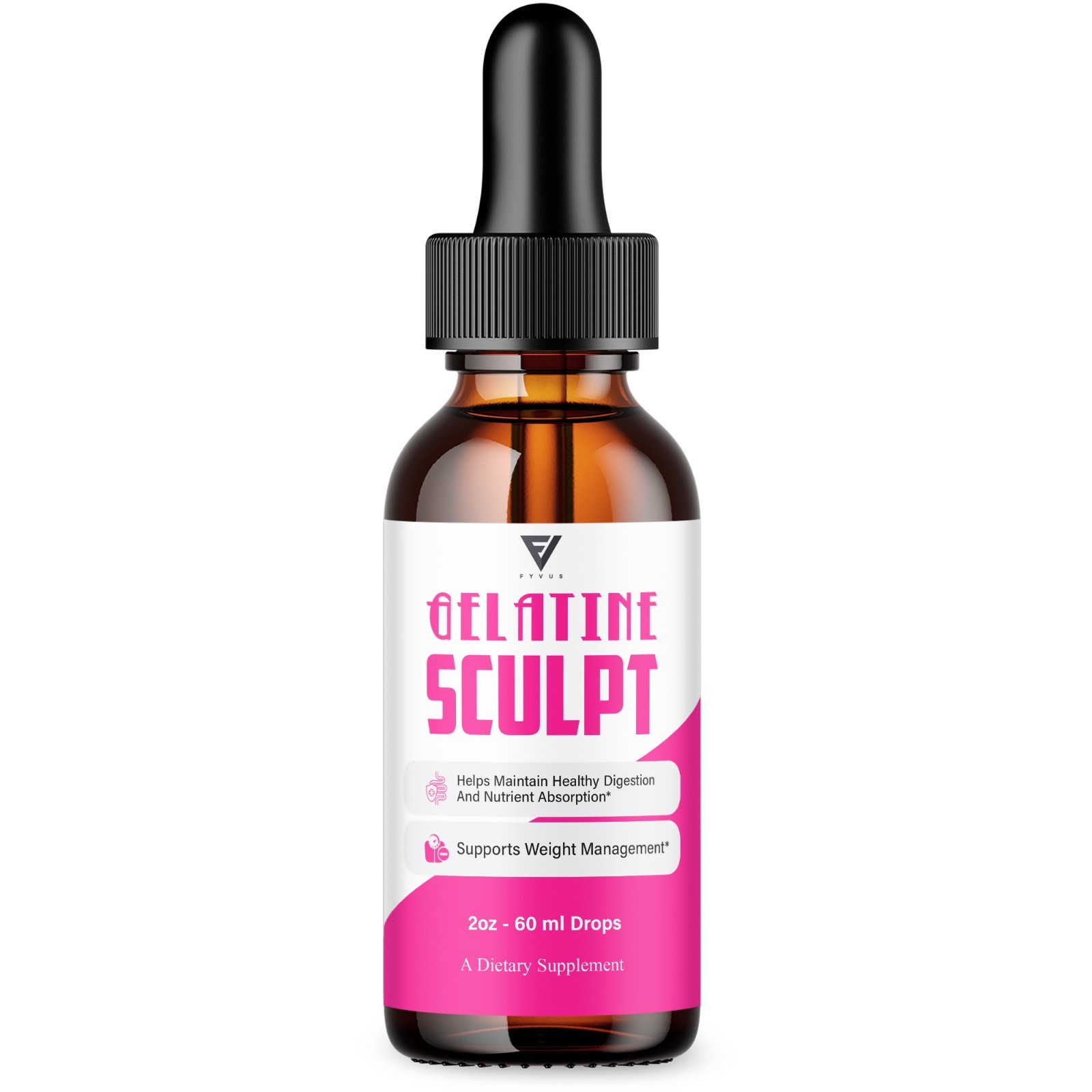 Gelatine Sculpt Weight Management Support, GelatineSculpt Drops (2oz)