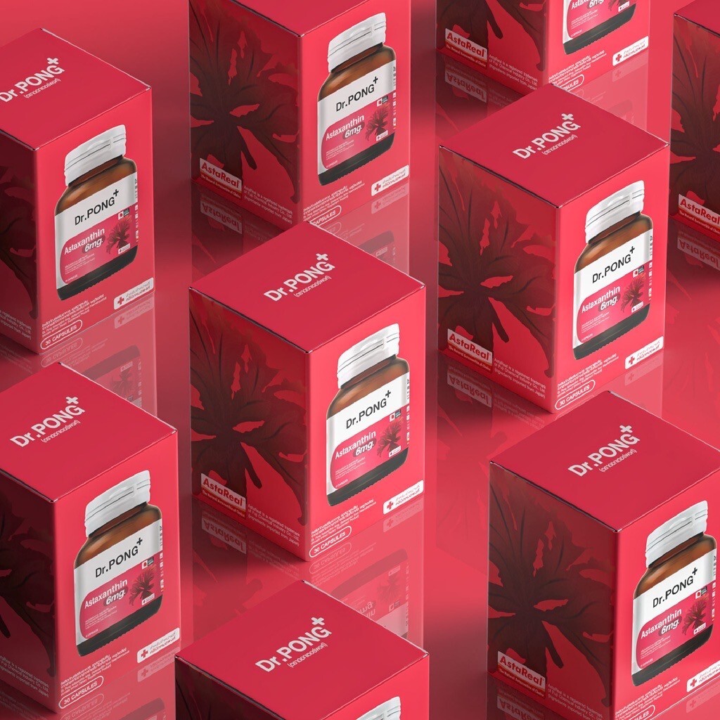3x New Arrival Dr.Pong Astaxanthin 6mg AstaREAL Japan Anti-Aging Supplement