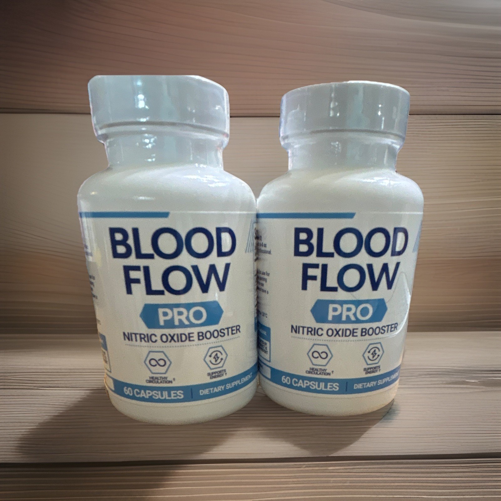 Triumph Savior Blood Flow Pro Nitric Oxide Booster 60ct NonGMO Veg Cap x2 bottle