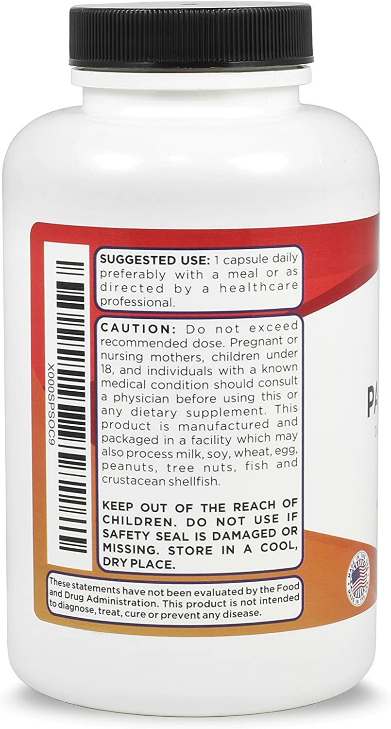 Saw Palmetto – (2 bottle set) Value Size – 480 capsules $0.08 (approx) per cap