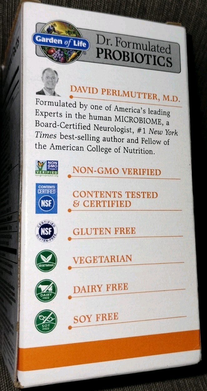 2 GARDEN OF LIFE DAILY CARE 25 BILLION CFU PROBIOTIC, 30 CAPSULES EACH EX 11/26+