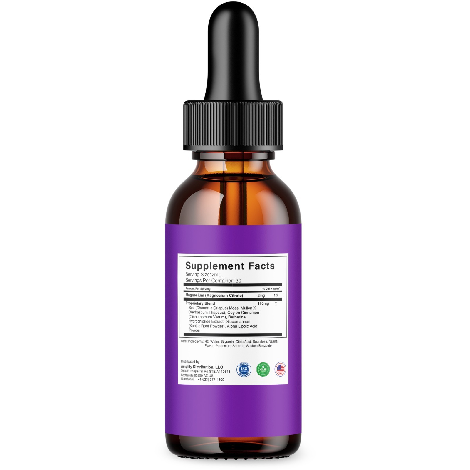 (5 Pack) Lean Rise Weight Support Drops, LeanRise Advanced Liquid Health (10oz)