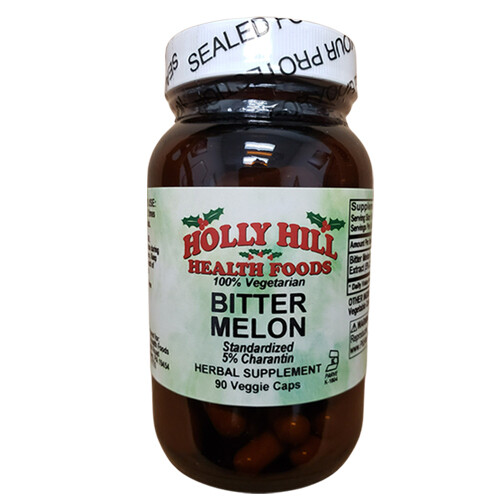 Holly Hill Health Foods Bitter Melon, 500 mg, 90 Veggie Caps