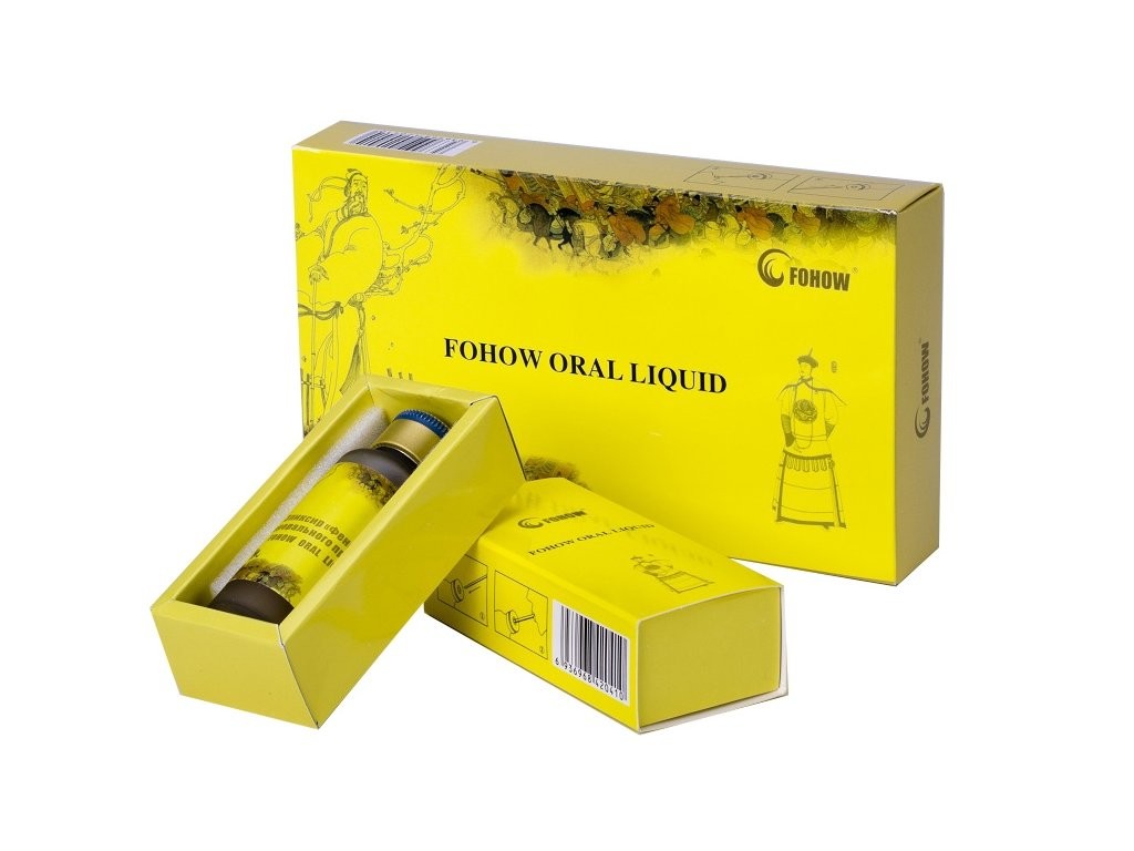 Fohow Phoenix Oral Cordyceps Sinensis Liquid Elixir 4x30ml Reishi Shiitake