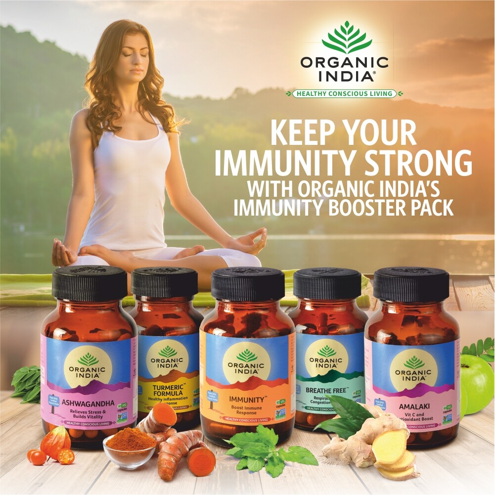 Organic India Shatavari Exp.2025 OFFICIAL USA 3 BOX 180 Caps Hormonal Immunity