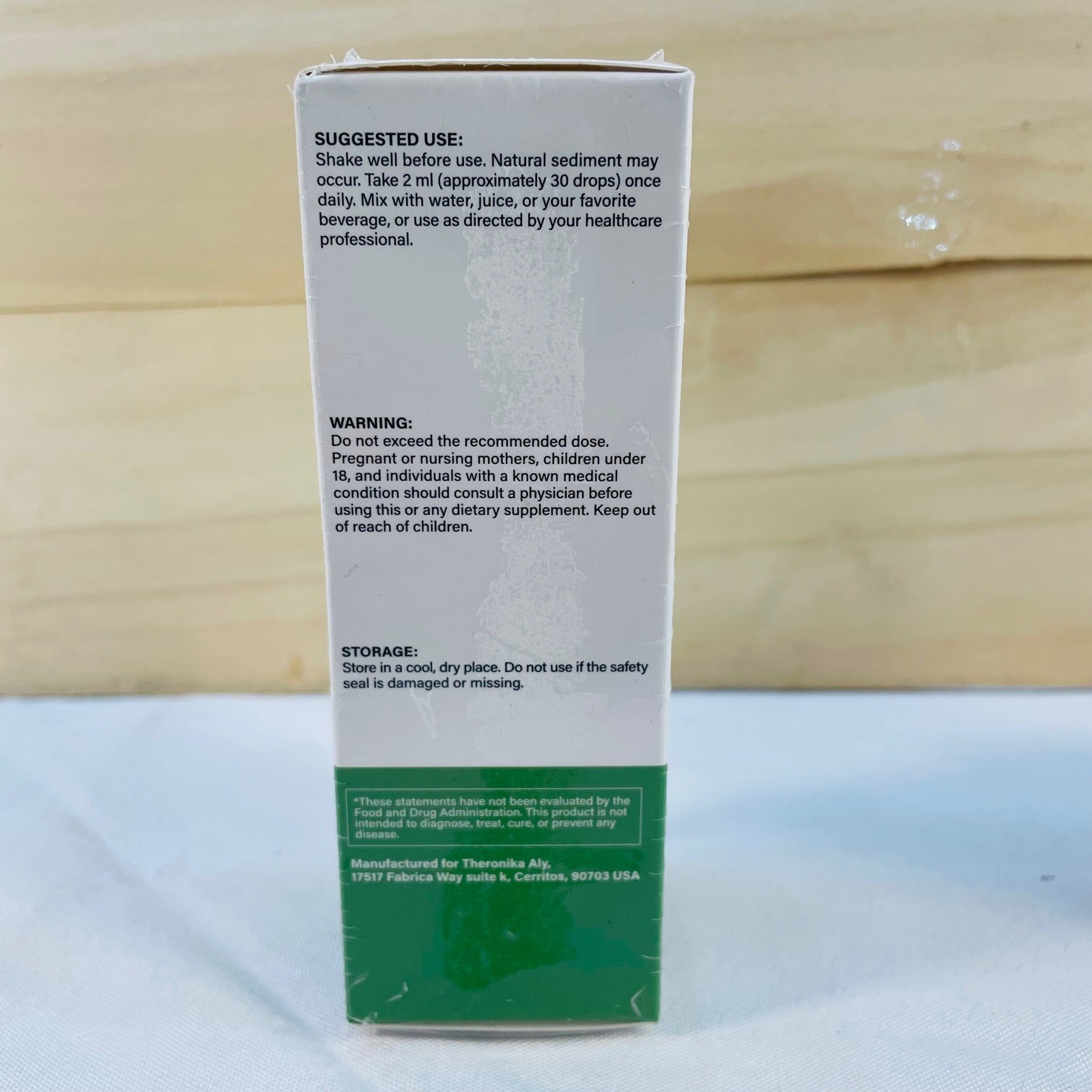 Lot of 2 Theronika Aly Soursop Graviola Liquid Drops 11-in-1 Herbal Blend 2oz