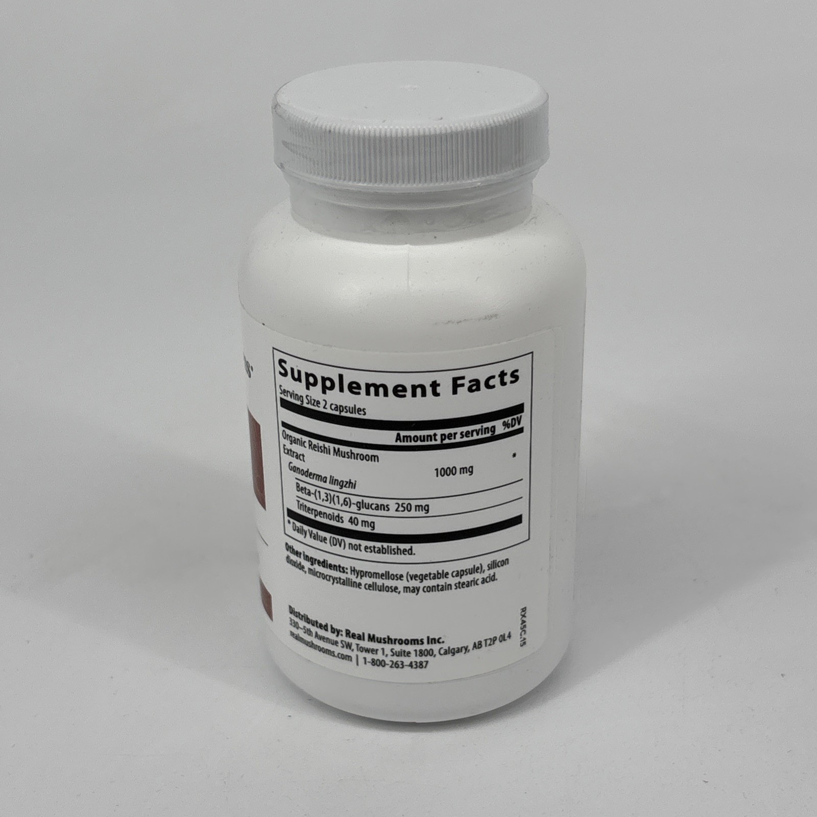 Reishi, Mushroom Extract Powder, 90 Capsules (500 mg per Capsule)