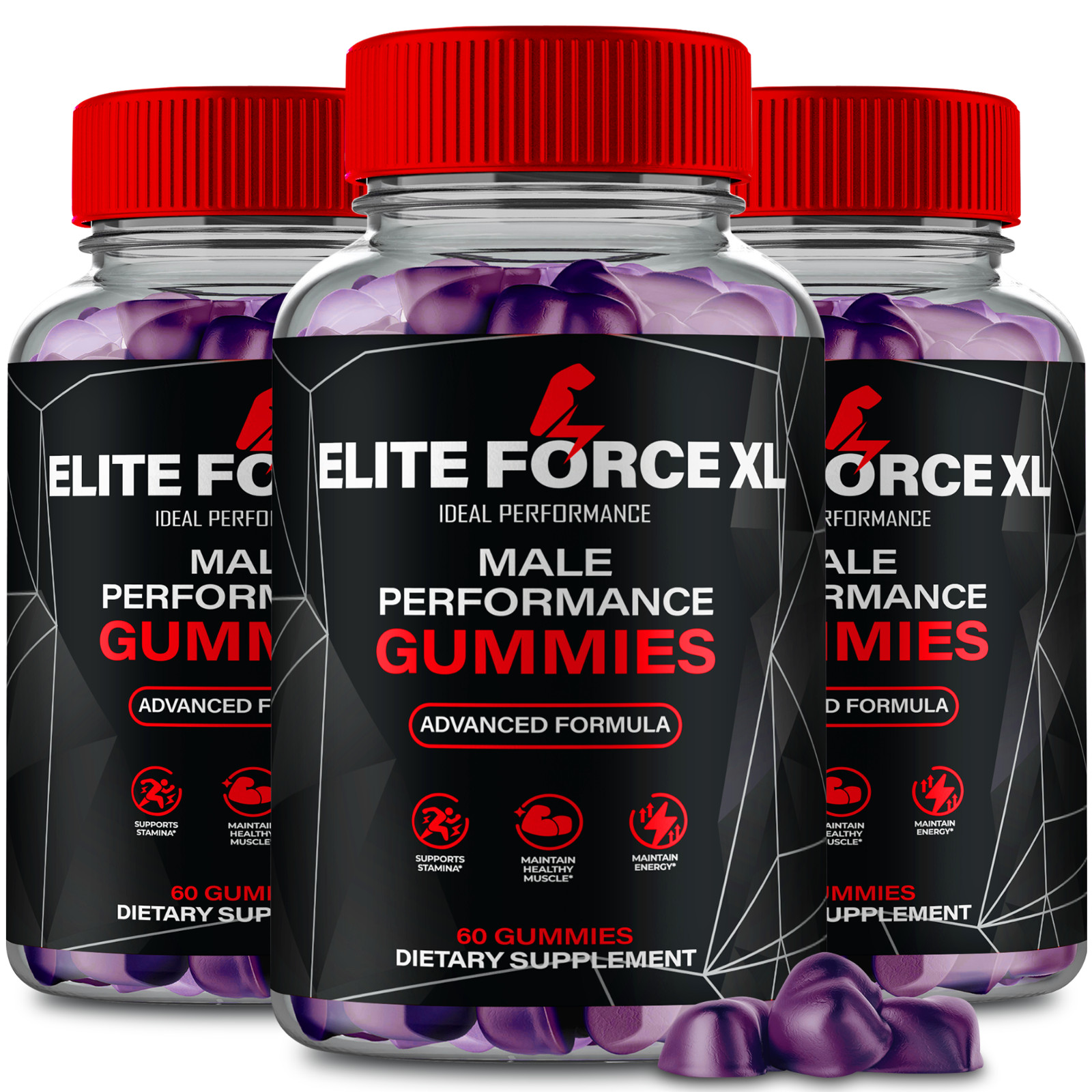 Elite Force XL Gummies, EliteForceXL Gummy Reviews (3 Pack)