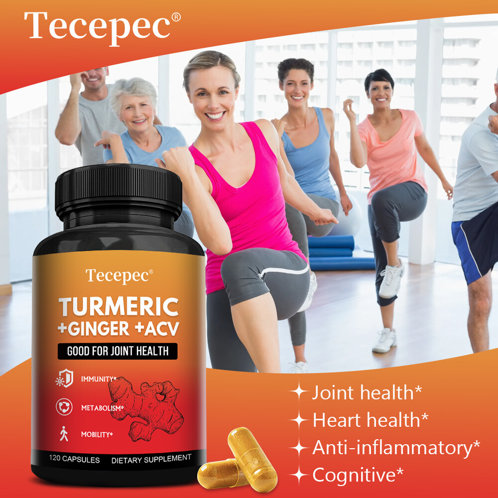Turmeric & Ginger with Apple Cider Vinegar – Immune & Metabolism Support