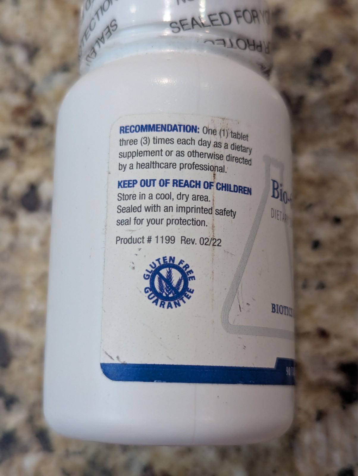 Biotics Research Bio-6 Plus Digestive Support 90 tablets exp: 06/2027