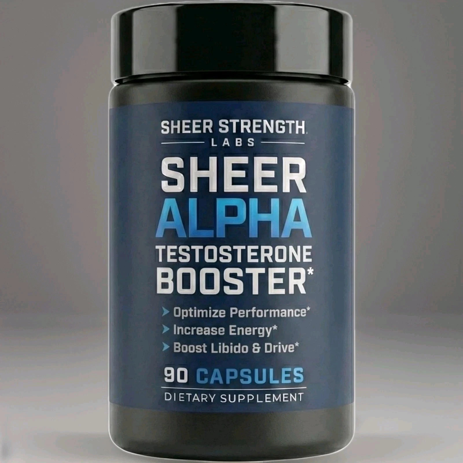 Sheer Strength Labs – Sheer Alpha Testosterone Booster (90 Capsules)