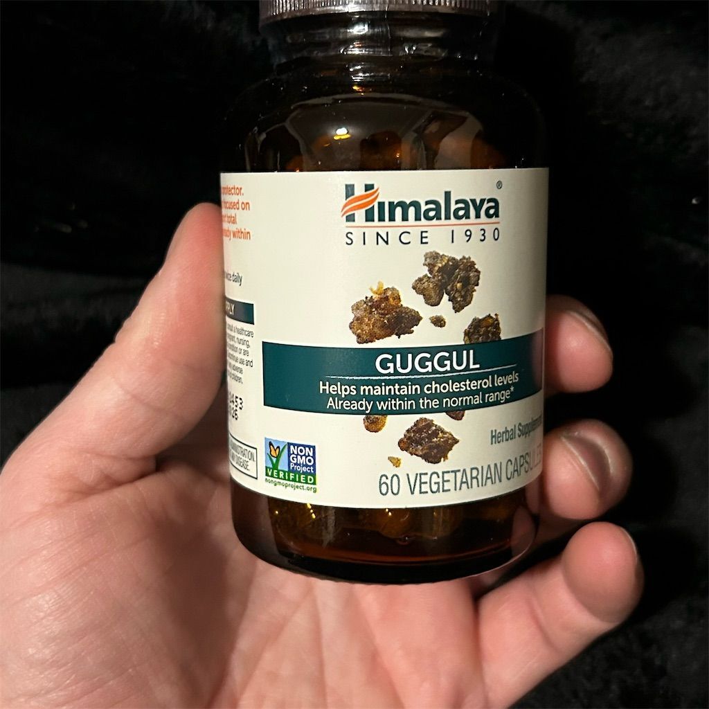 Himalaya Guggul Herbal Supplement 60 Vegetarian Capsules Exp. 08/26 NEW