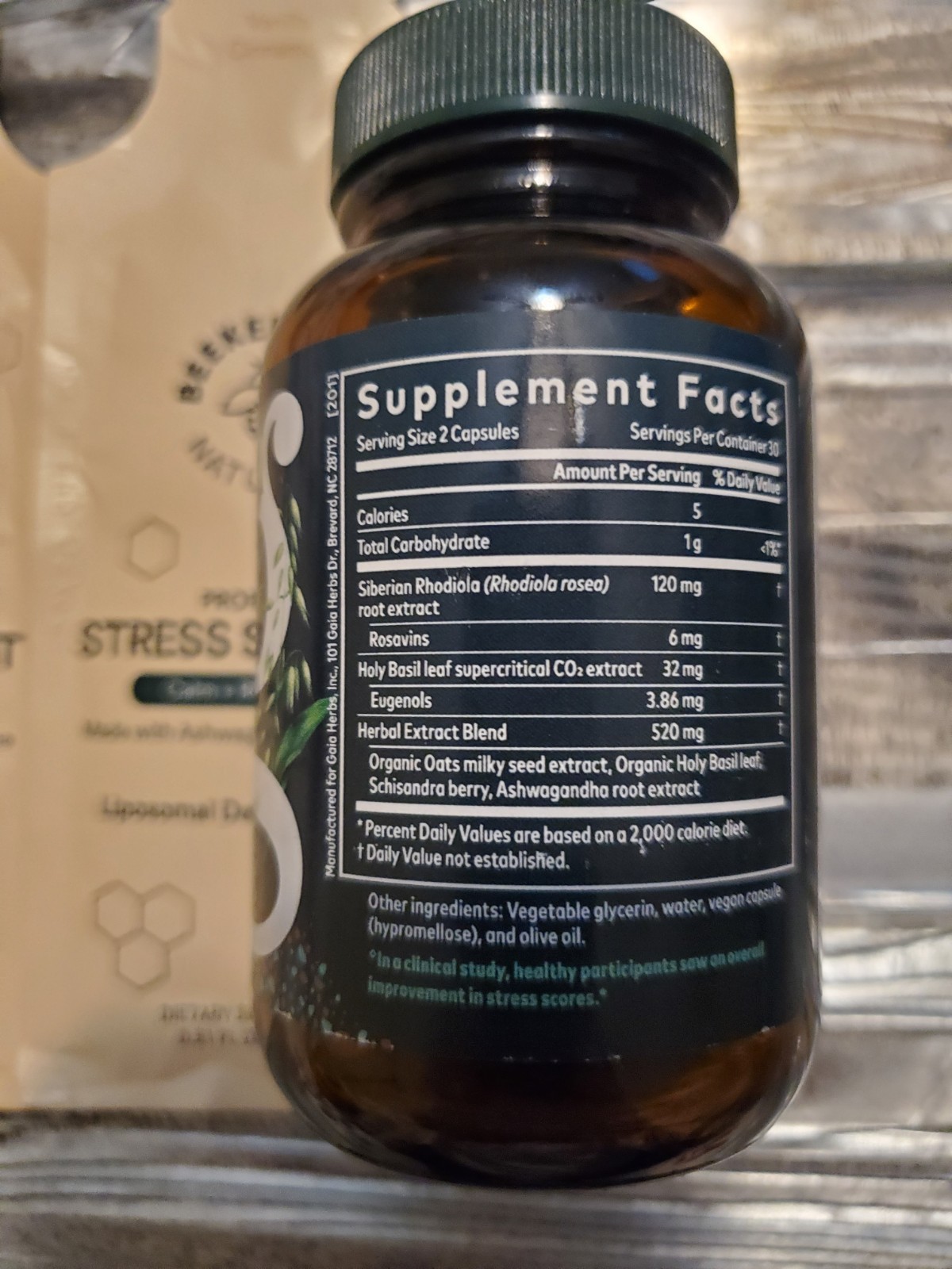 Gaia Herbs Adrenal Health + Quick Defense + 2 FREE $6 Propolis STRESS SUPPORT!