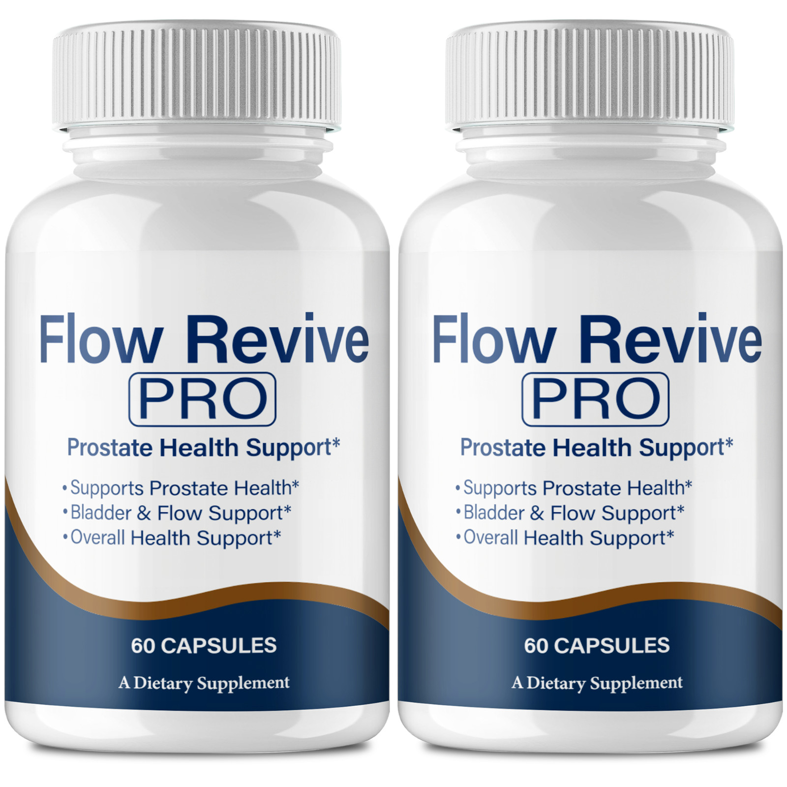 Flow Revive Capsules for Men, Official Flow Revive Prostate Support (2 Pack)