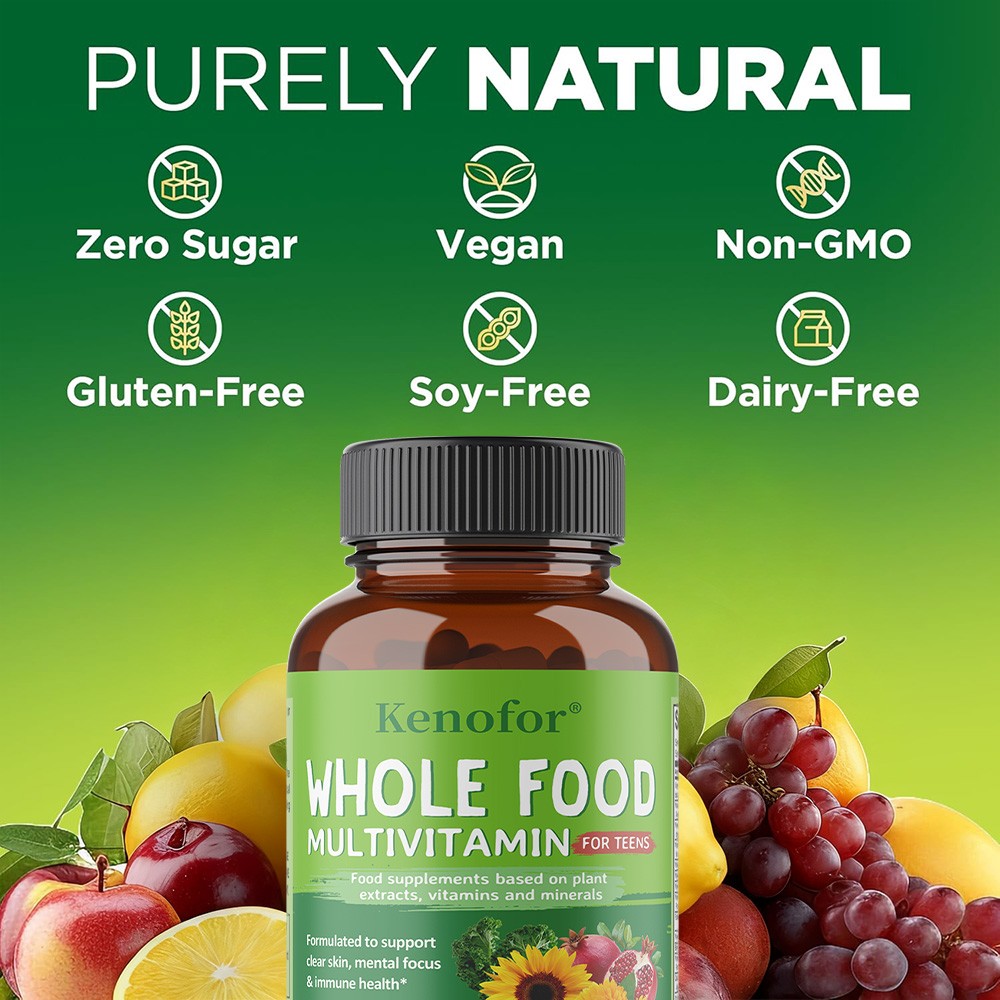 Multivitamin 30/60/120 Capsules – Boosts energy, focus, and mood support