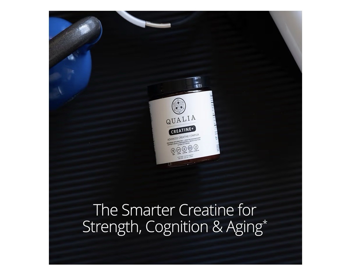 Qualia Creatine+ Advanced Creatine Complex Muscle Performance Health Aging 4.6oz