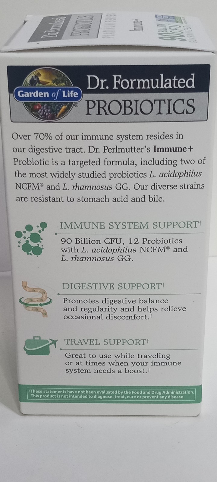 Garden of Life Dr. Formulated Probiotics Immune+ 90 Billion CFU 30 Capsules