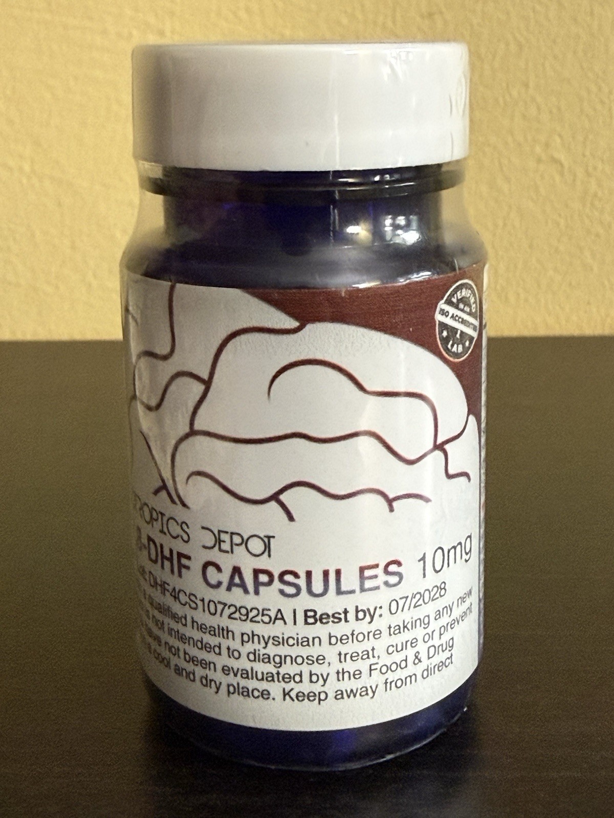Nootropics Depot 4′-DMA-7,8-DHF 10mg Dietary Supplement 30 Capsules