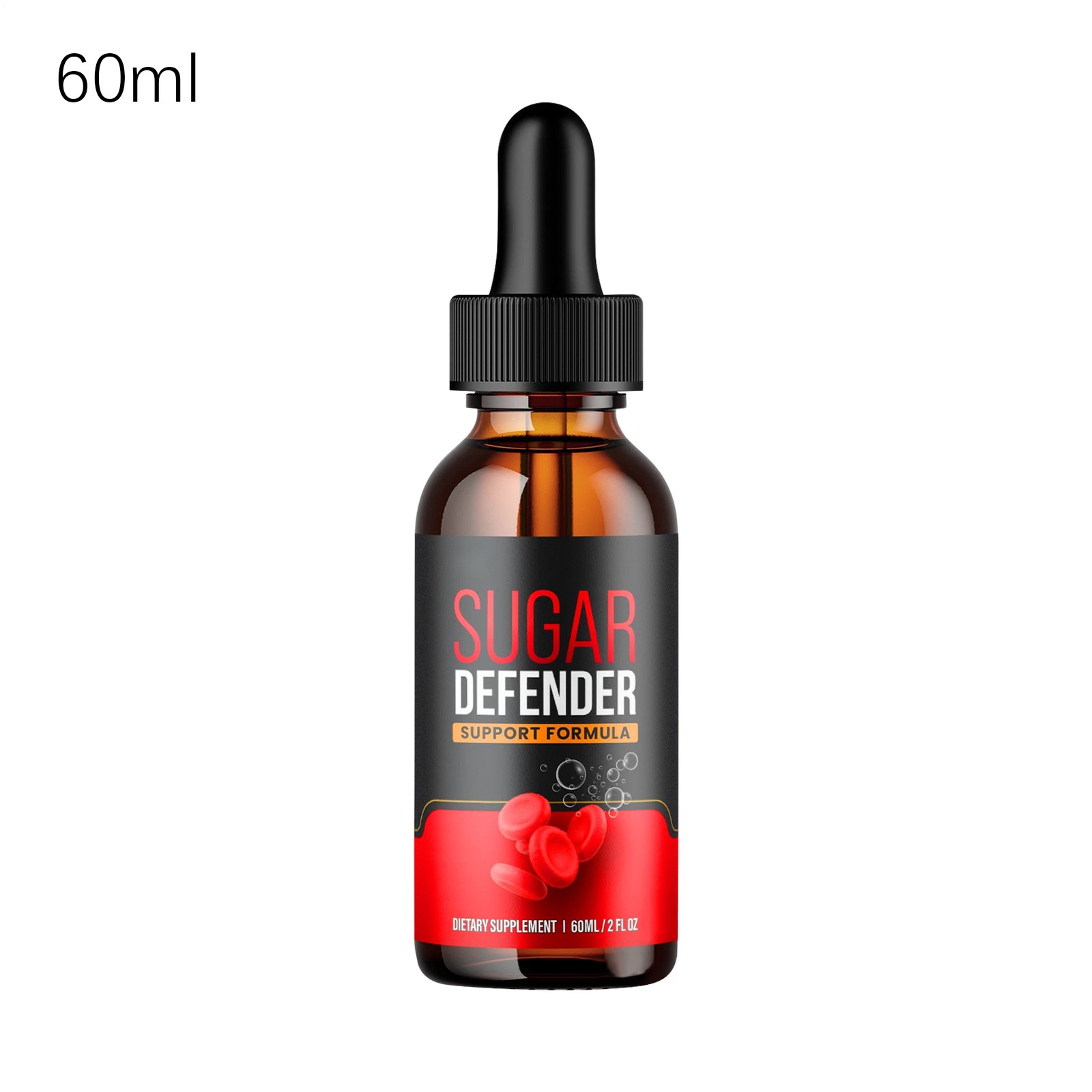 `Sugar Defender, Sugar Defender Healthy Blood Sugar Support Supplement 60ml