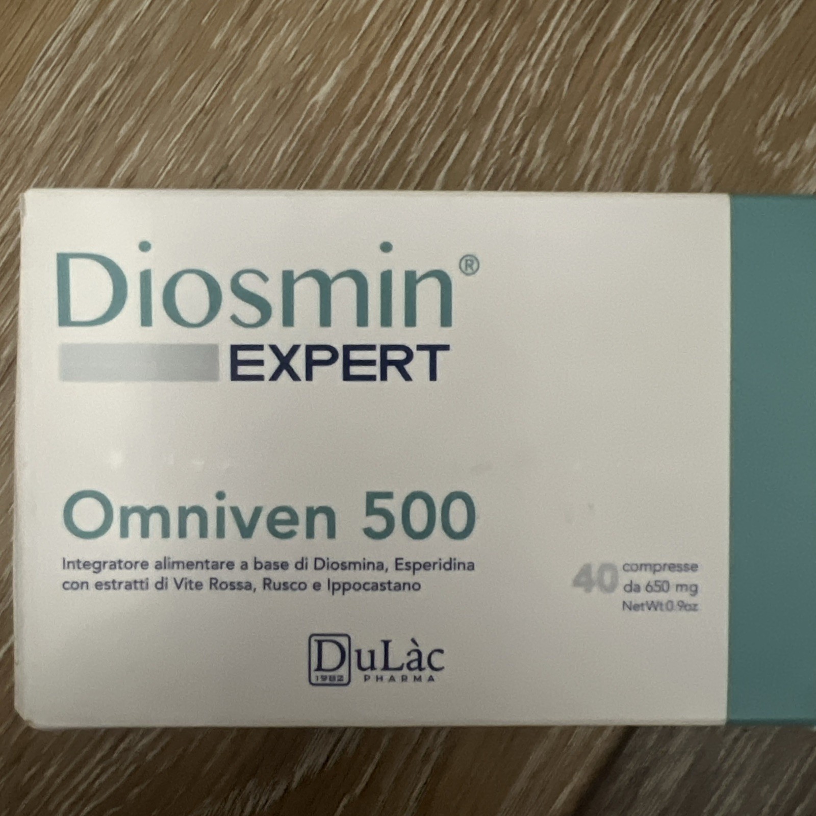 DuLac Pharma Diosmin Expert Omniven 500 Tablets 40 Blood & Circulatory Health