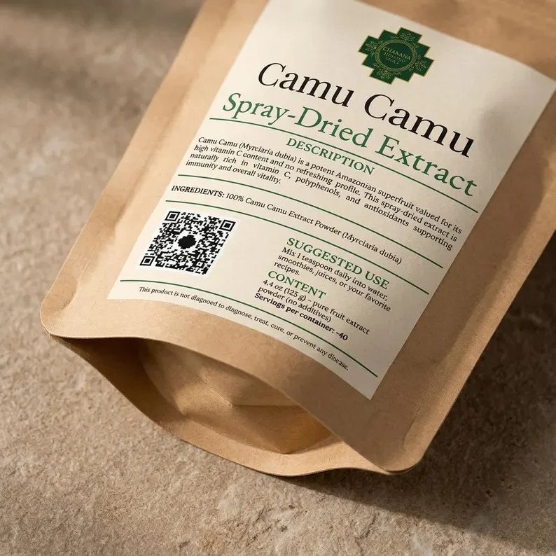 Camu Camu Powder 100% Wild Harvested Peru Vitamin C Superfood Vegan