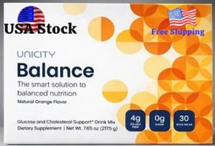 Unicity BALANCE 30 Packets/Stick Packs ORANGE Exp 5/2/2027 NEW/SEALED