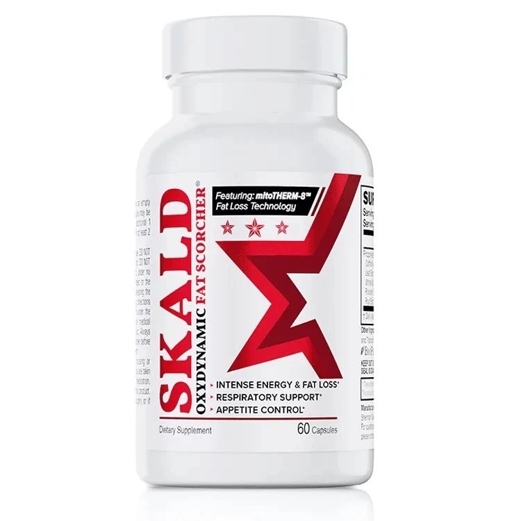 Skald Oxydynamic Fat Scorcher Intense Energy & Fat Loss,Respiratory Exp 2027