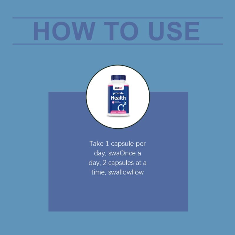 Hair Supplement – Urinary Function, Prostate Health & Men’s Wellness Docteat