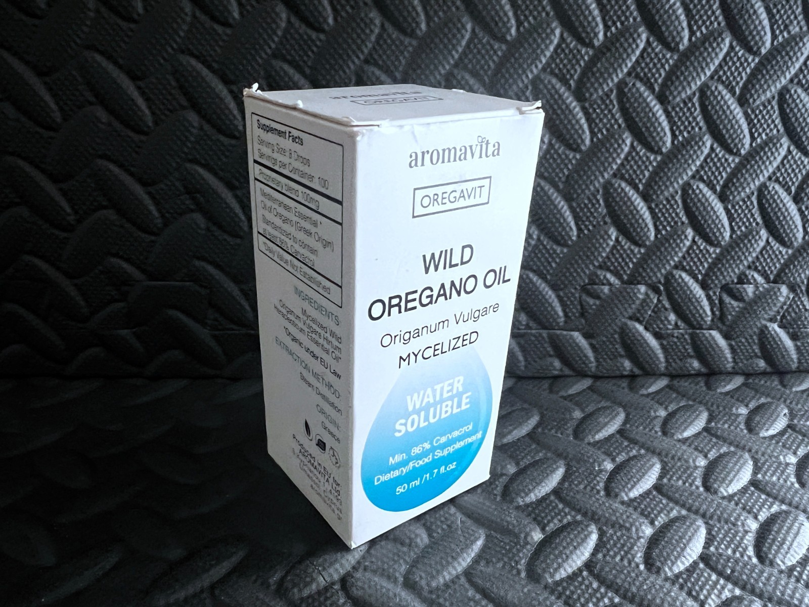 Oregavit Wild Oregano Oil Origanum Vulgare Mycelized Water Soluble 50ml