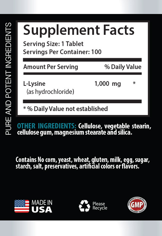 fat loss body shaper – L-LYSINE 1000MG 1B – l-lysine 1000mg