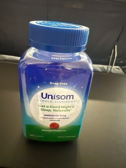 Unisom Simple Slumbers Midnight Raspberry 60 Gummies Sealed 5mg Melatonin 7/2026
