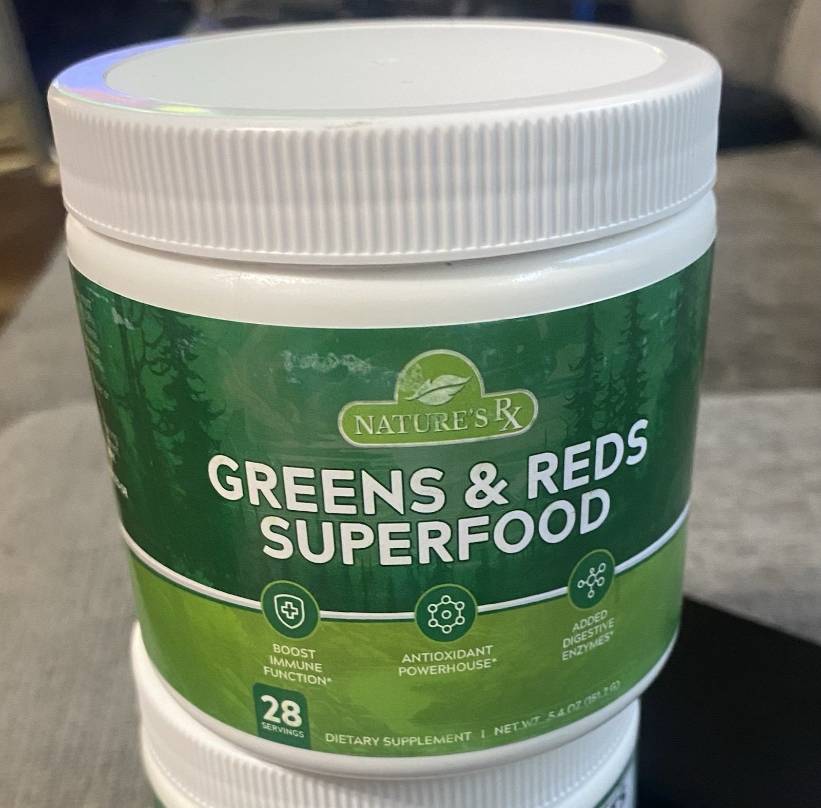 Green & Reds Superfood Dietary Supplement 28 Servings ,5.4oz,expiration 08/2026