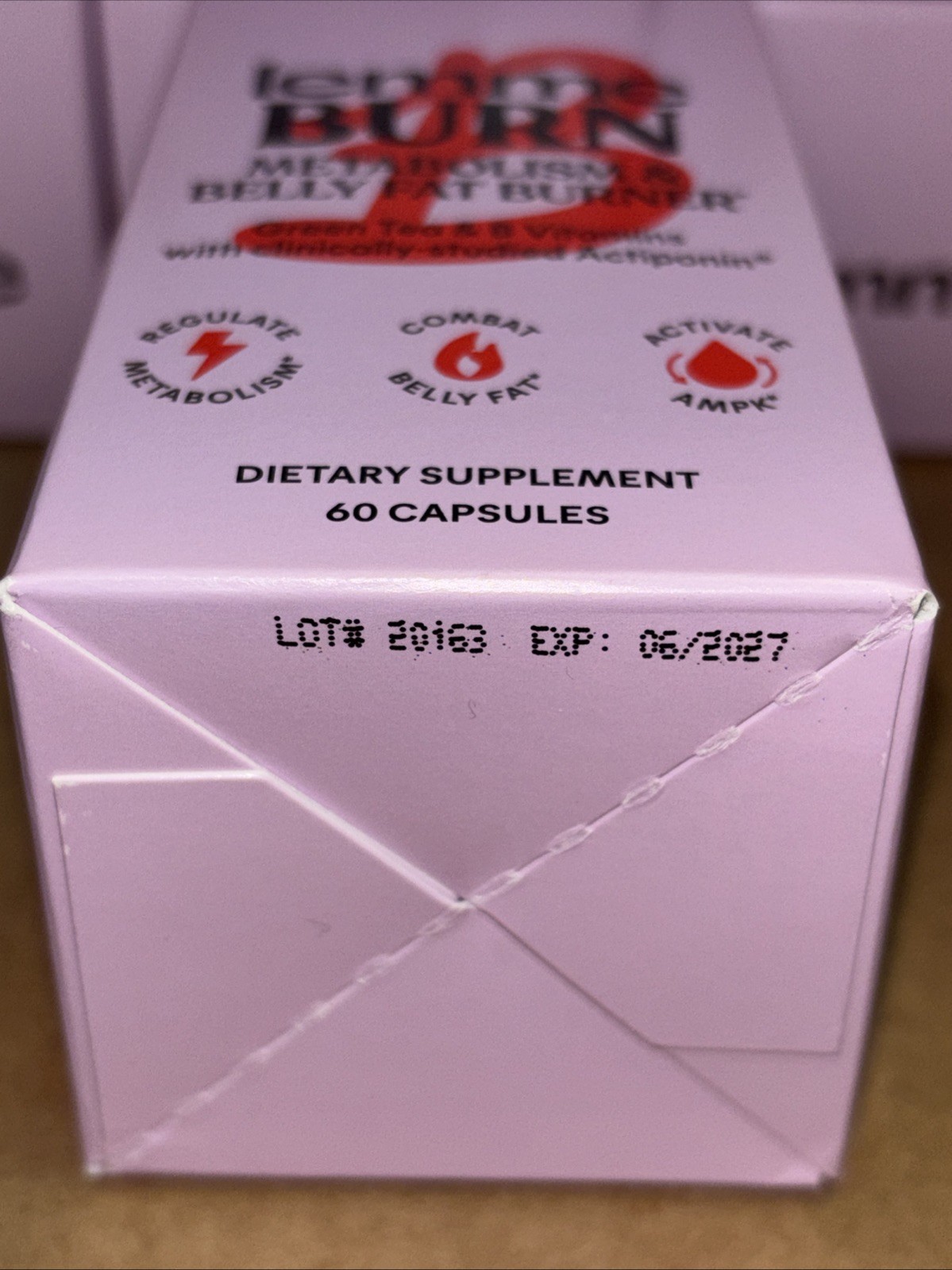 Lemme Burn Capsules – Metabolism & Belly Fat Support – Gynostemma, Green