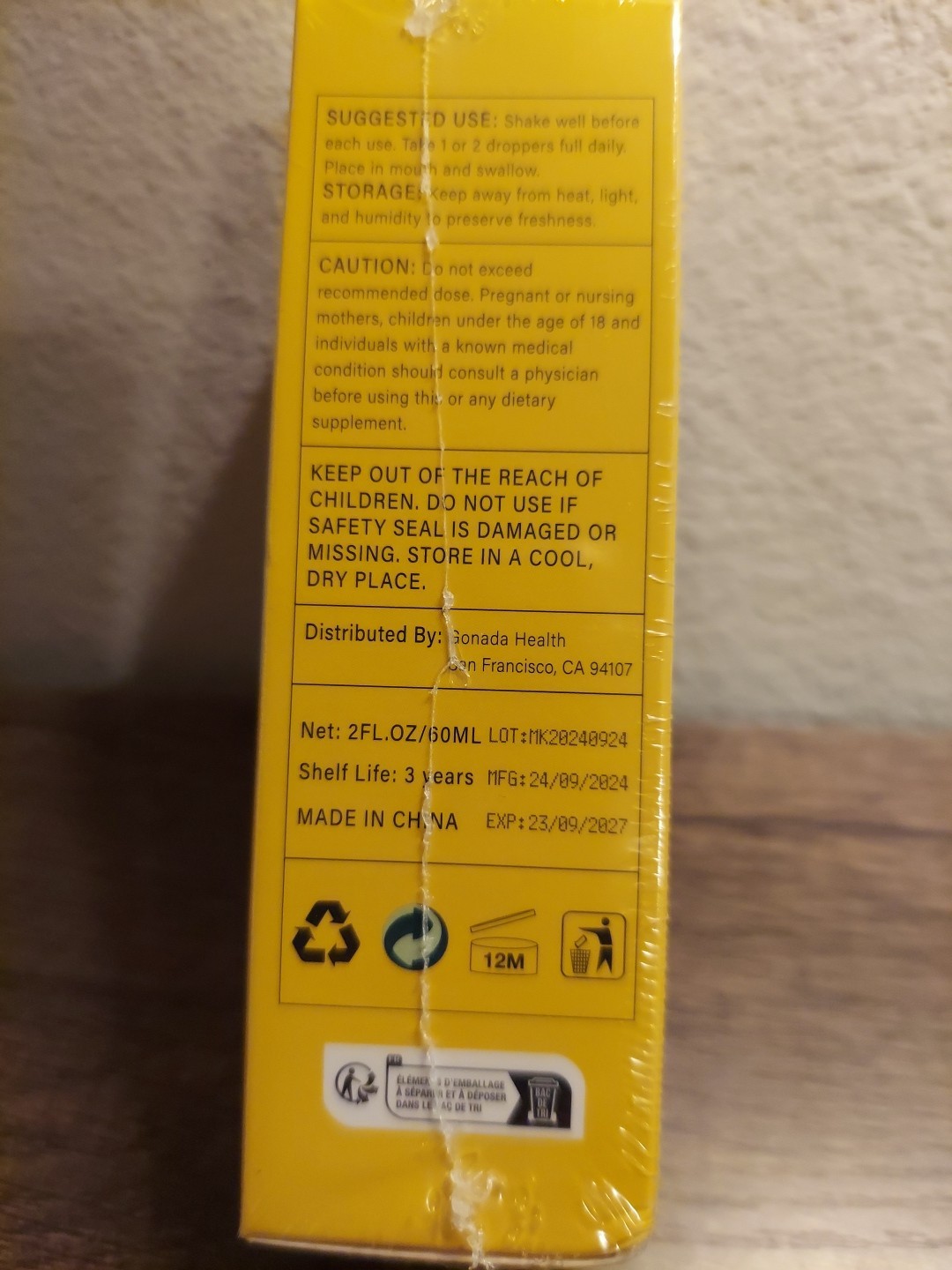 Bari Drops – Dietary Supplement – 2oz bottle