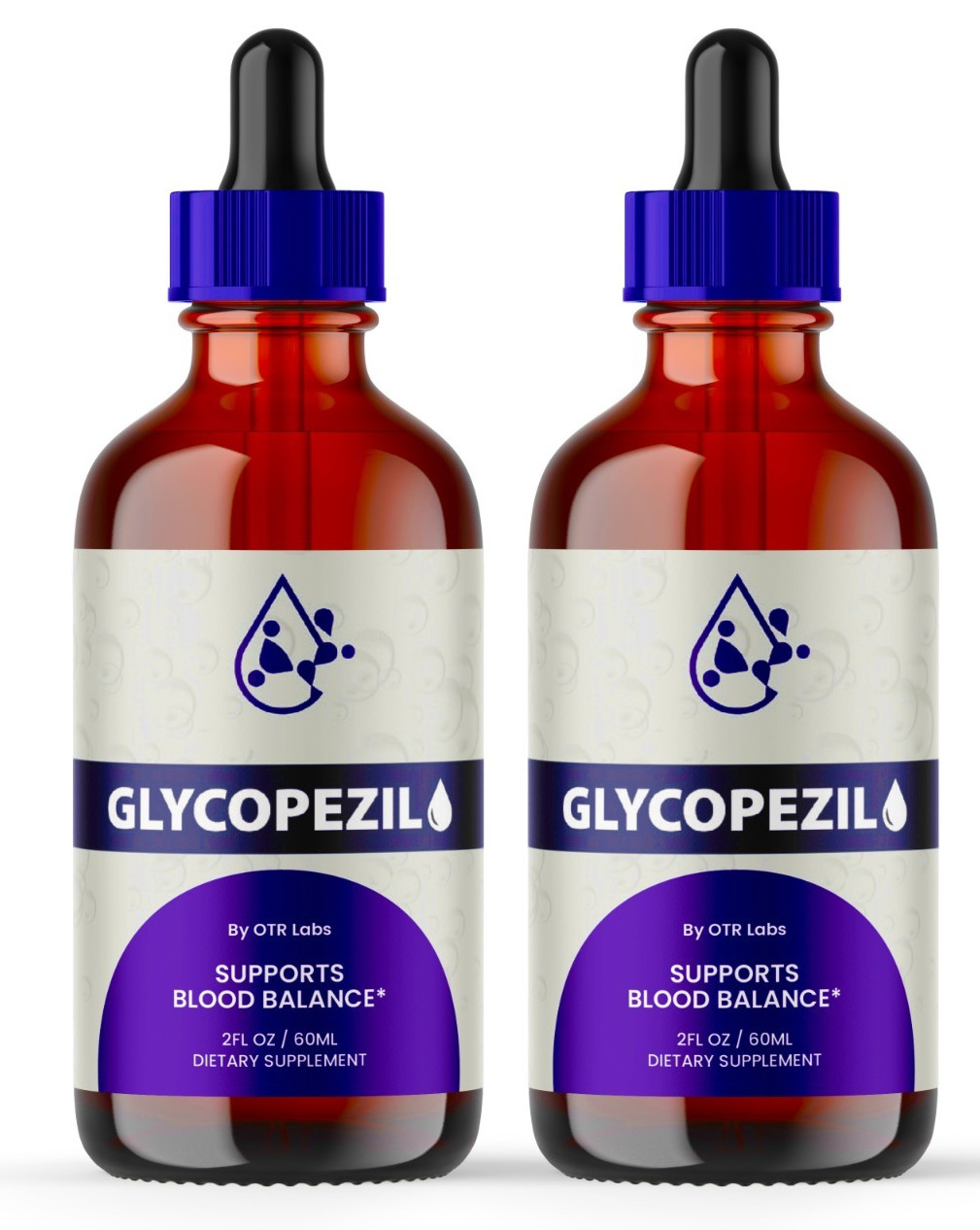 Glycopezil Blood Support Drops Glyco Pezil Vitamin Supplement 60 Serv. 2 Bottles
