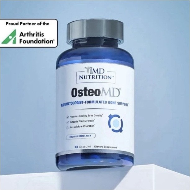 1MD Nutrition OsteoMD Bone Support Doctor Formulated Supplement 90 Caps 11/2027