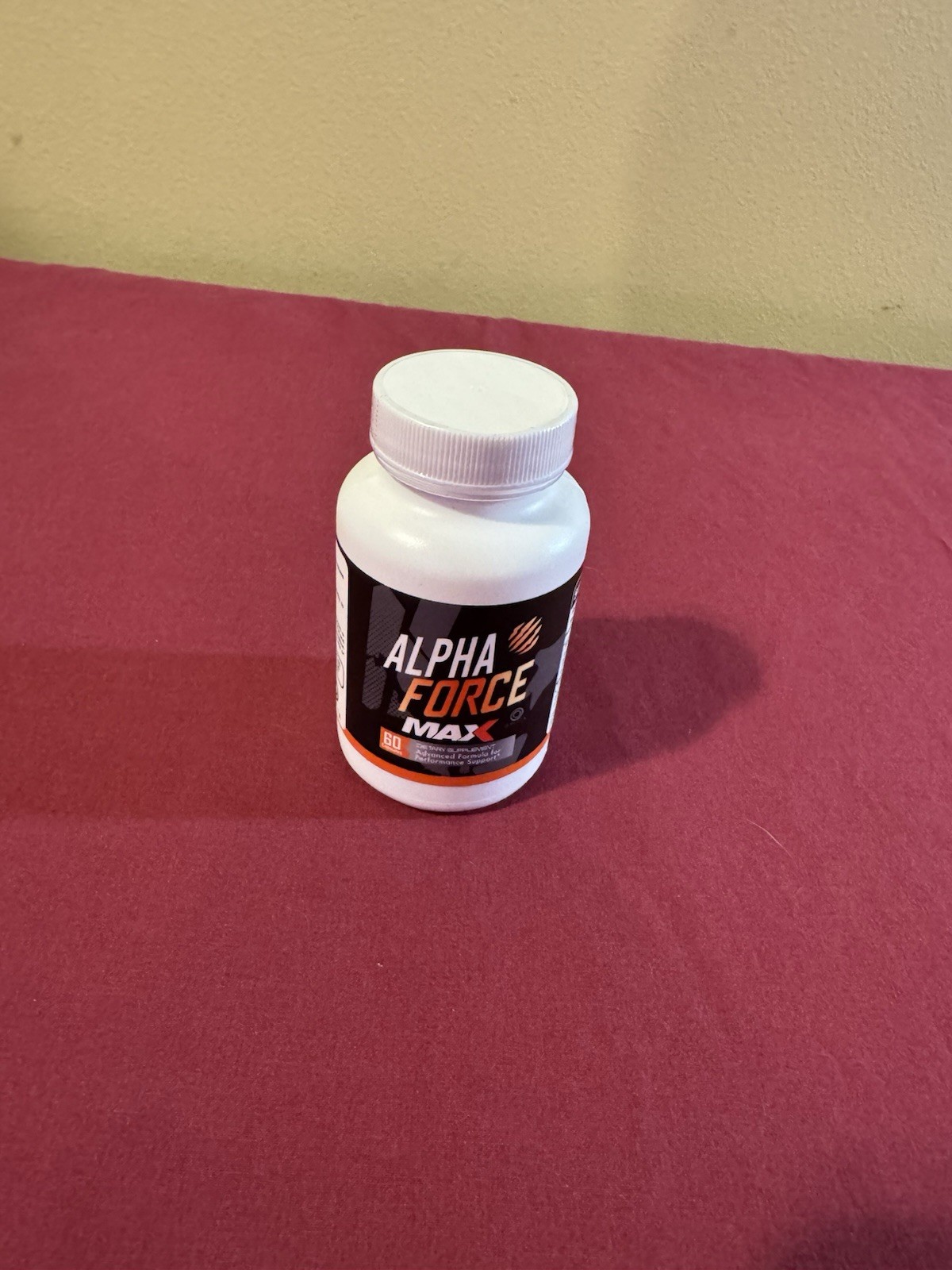 2X Alpha Force Max Advanced Formula 60 Capsules Expires 09/2026