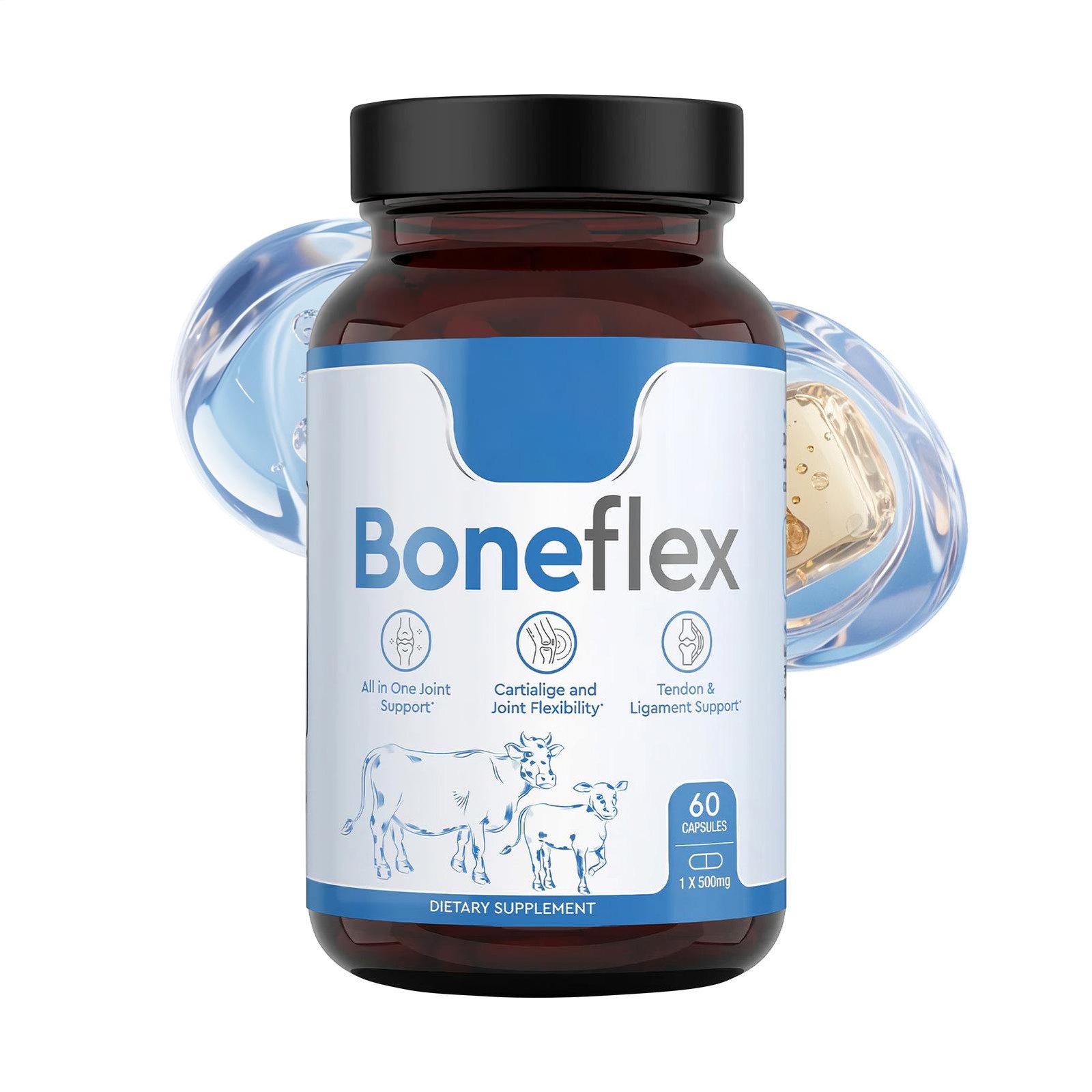 Boneflex Capsules Premium Joint Support Supplement for Knee & Cartilage Health