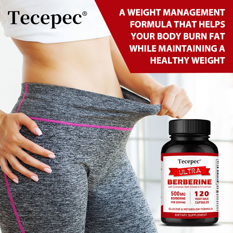 Ultra Berberine 500mg Plus Organic Cinnamon – Heart Health & Weight Management