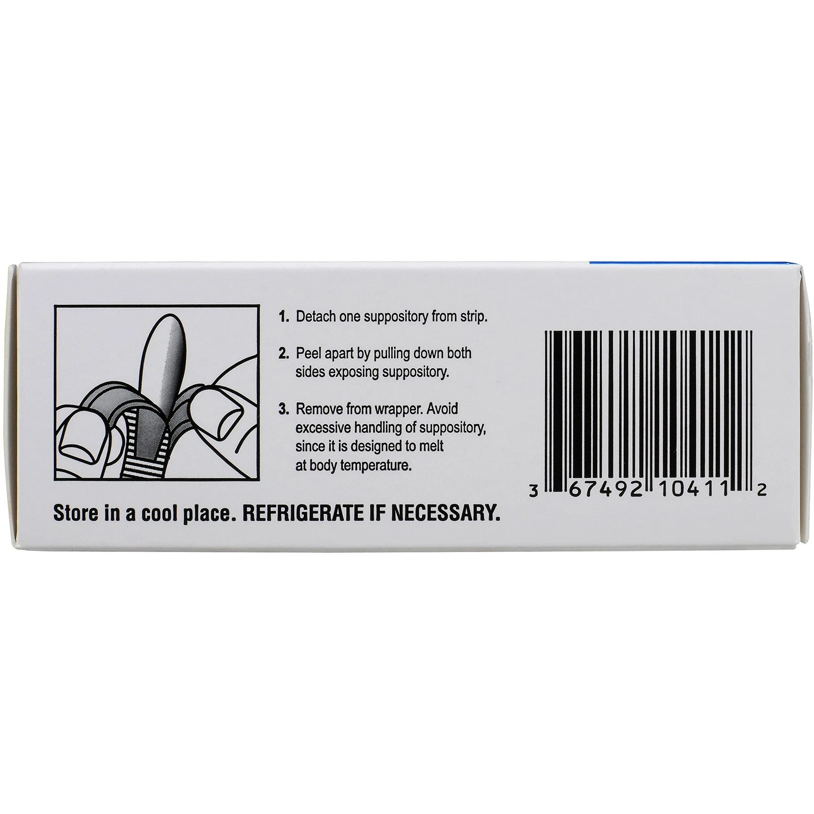 Calmol 4 Hemorrhoidal Suppositories with Soothing Natural Ingredients 24 Count