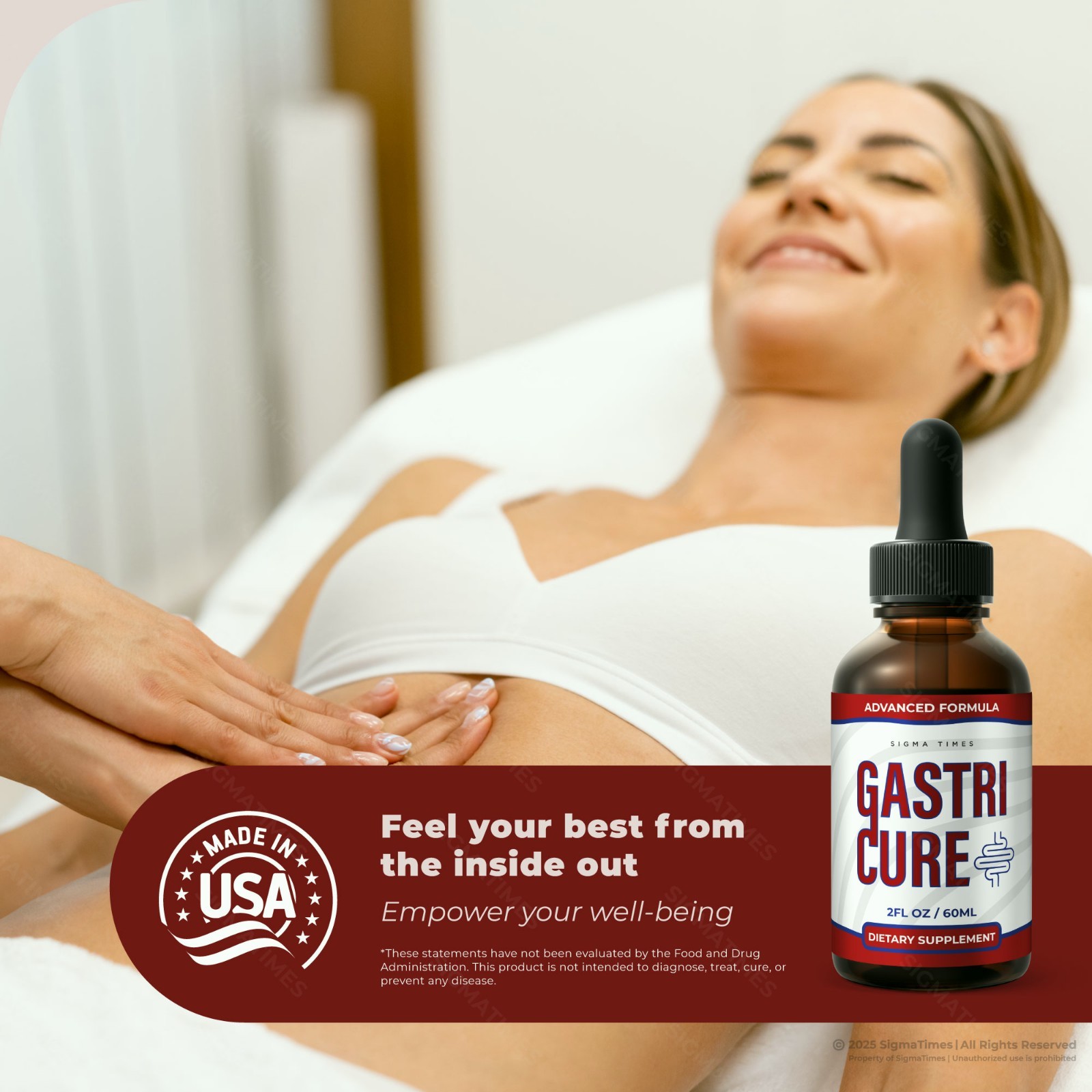 Gastri Cure Drops – GastriCure Natural Digestive Support and Comfort – 3 Pack