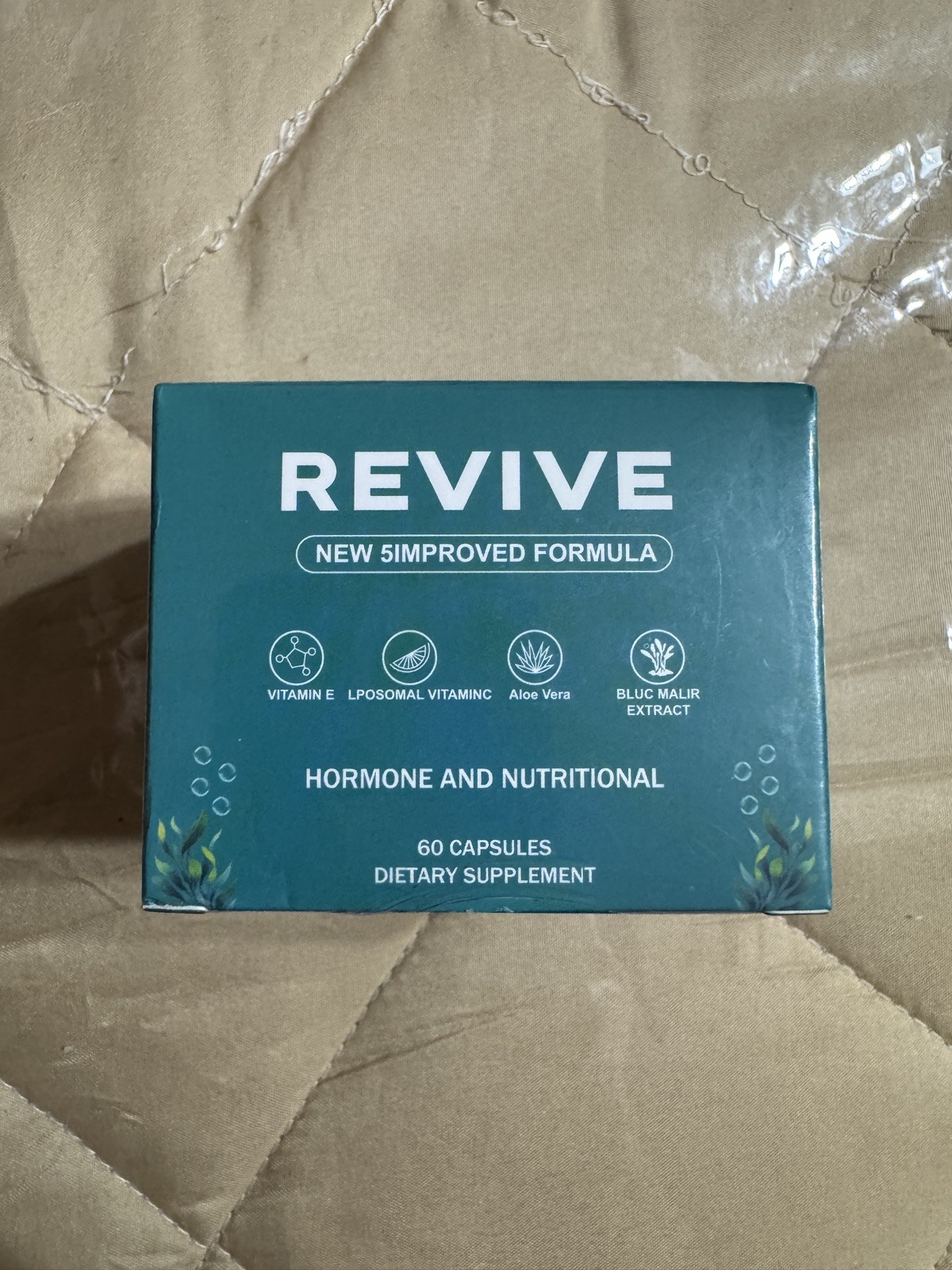 Balmbare Revive Hormone Support Dietary Supplement Capsules 60ct Exp 2027-11 NEW