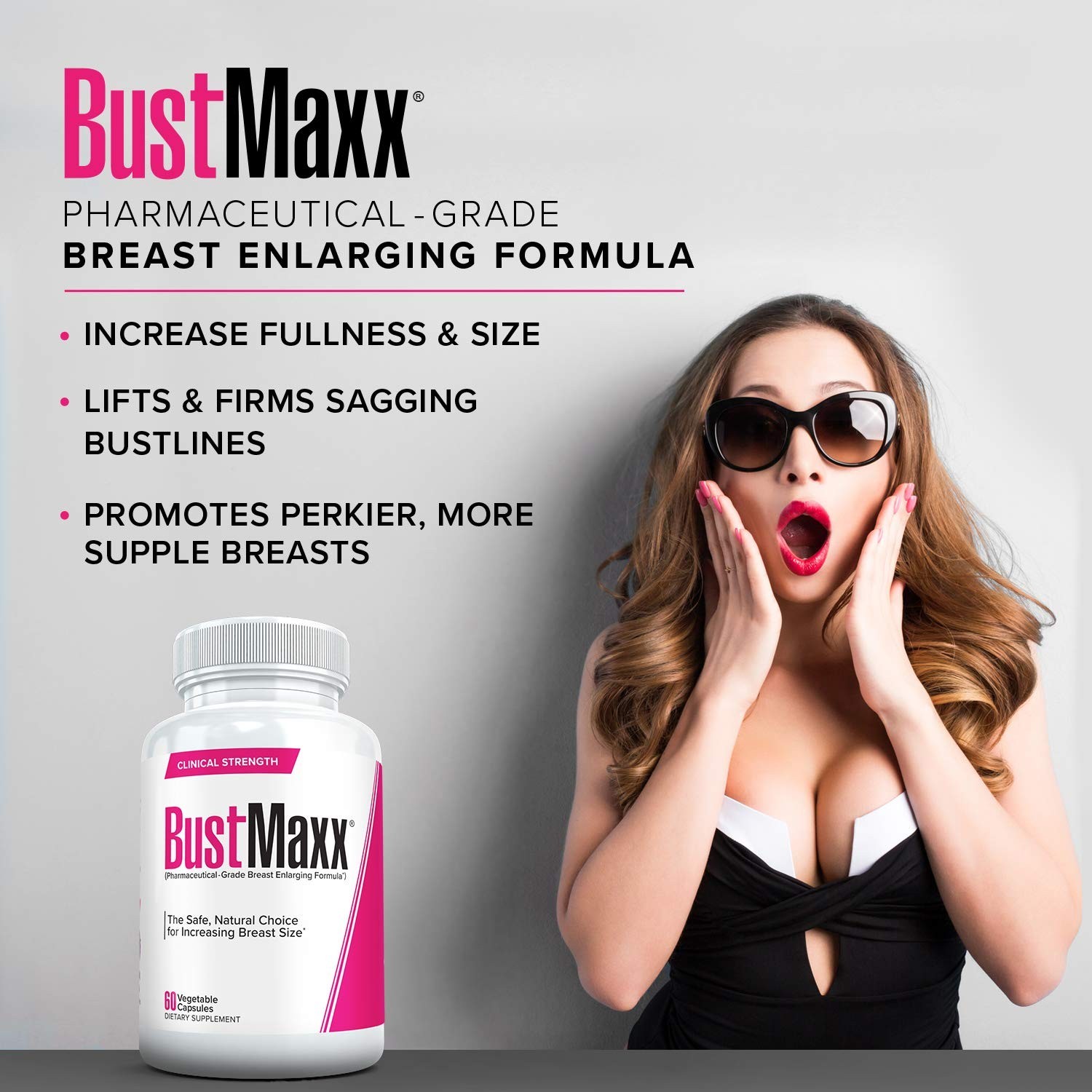 BustMaxx #1 Most Trusted All=Natural Breast Enlargement & Enhancement Supplement