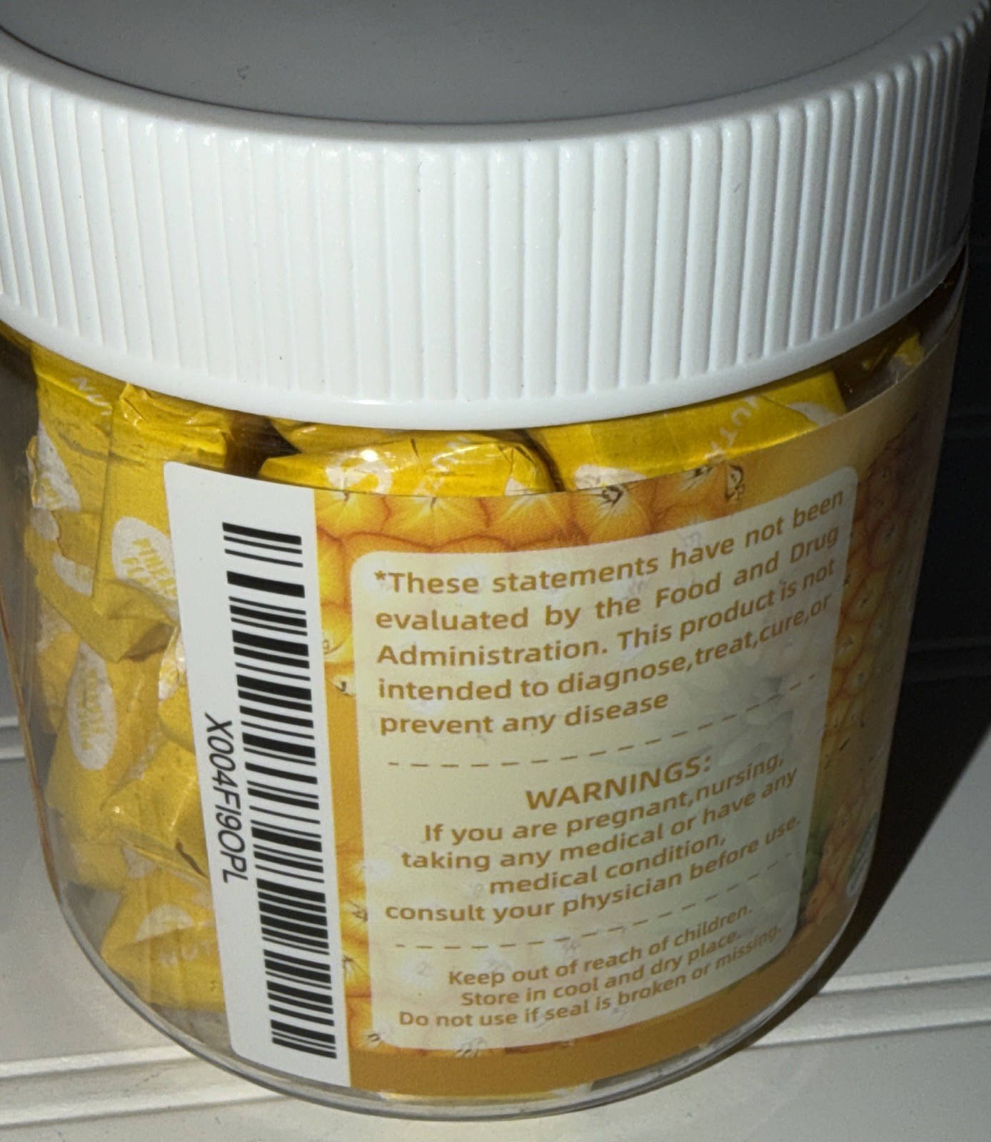 Openovomins Colostrum Soft Chews Pineapple 60ct Immune Gut Skin Digestion Energy