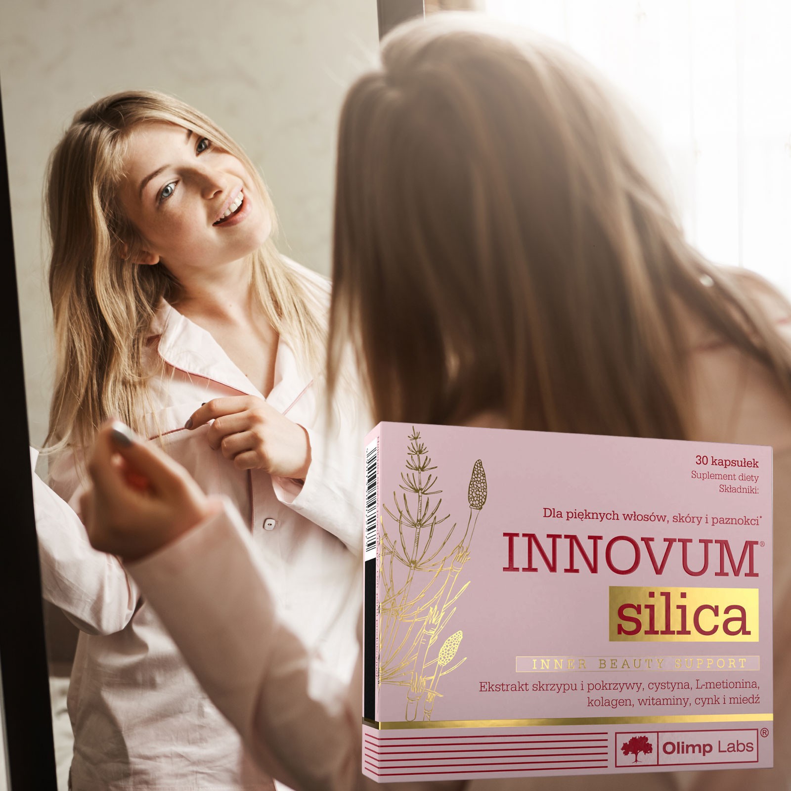INNOVUM SILICA – 30-300 Capsules – Beautiful Skin, Hair, Nails – Skin Elasticity