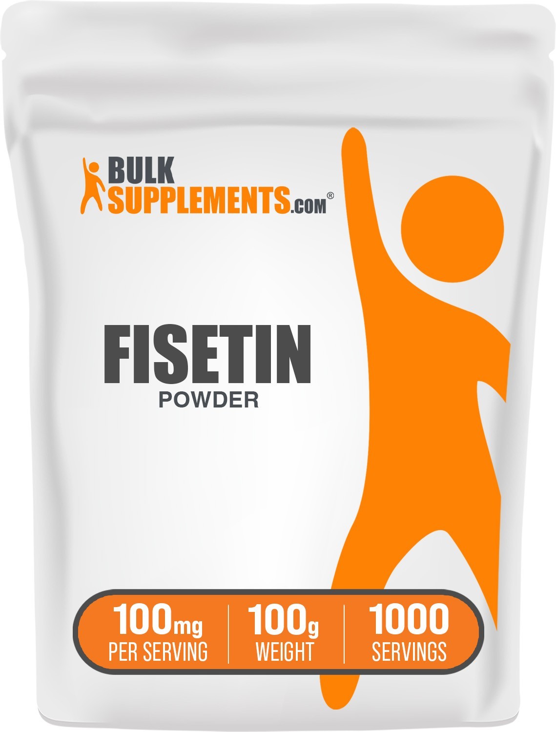 BulkSupplements Fisetin Powder – 100mg per Serving