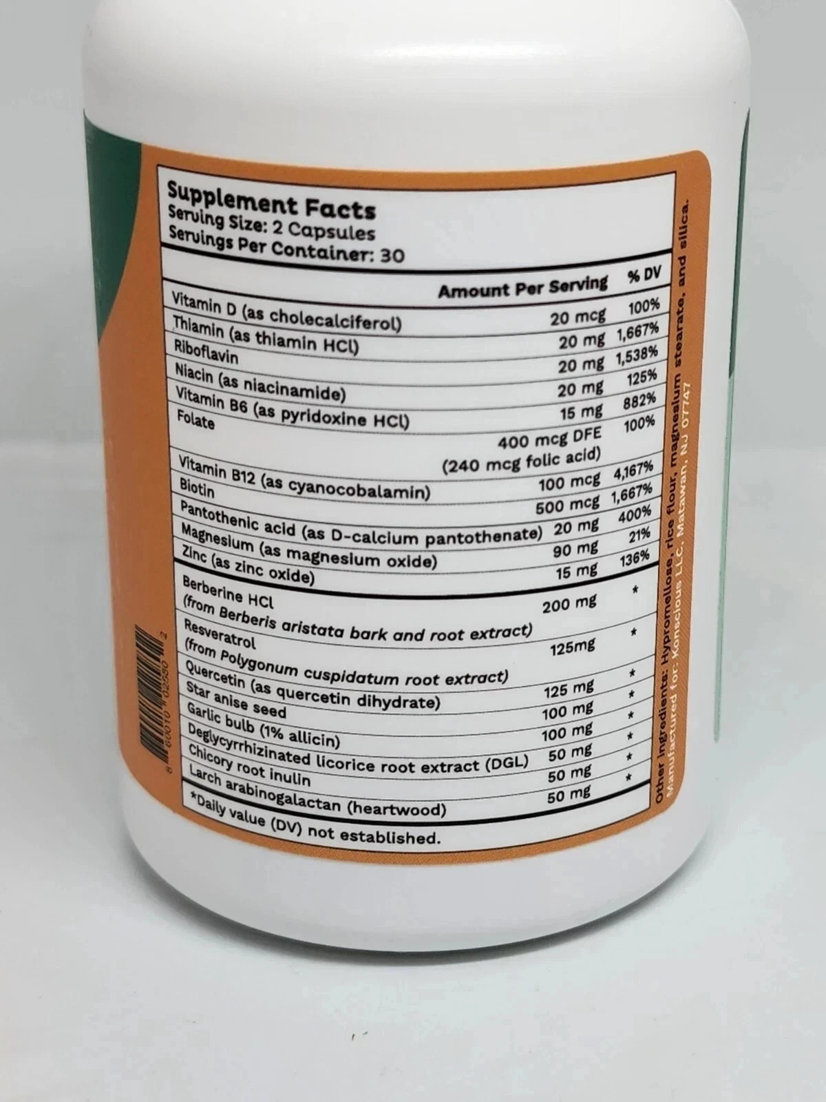 Emma by Enclave BioActives Digestive Gas Relief Support Supplement 60 Caps