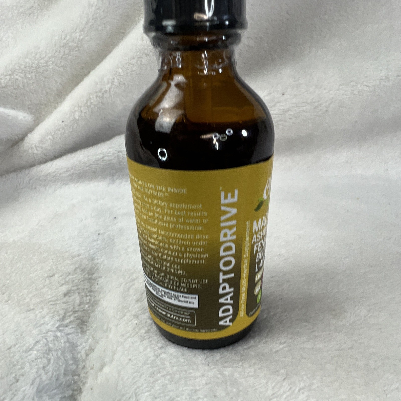 Clean Nutraceuticals ADAPTODRIVE Liquid Drops Maca Ashwagandha 1 oz